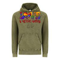 Vintage Olive love is all that matters Vintage Hoodie - JahusDesignShop