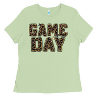 Matcha game day leopard Ladies Tee - Zillion Design Studio
