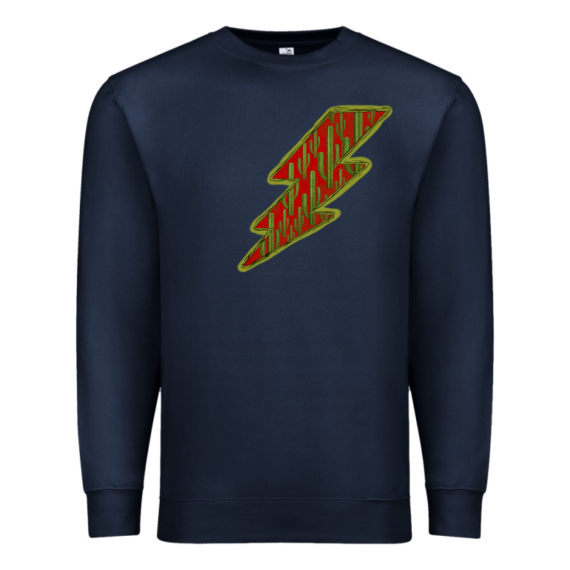 Cactus Pattern Lightning Premium Sweatshirt by Bettercallsaul | Teevron