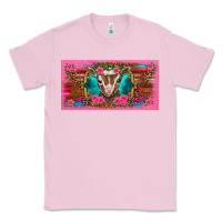 Bubblegum Pink western baby boer goat pink flowers serape leopard pink glitter patter Classic Tee - BarkalooDesign