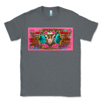 Charcoal Heather western baby boer goat pink flowers serape leopard pink glitter patter Classic Tee - BarkalooDesign