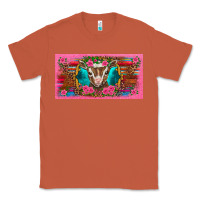 Copper western baby boer goat pink flowers serape leopard pink glitter patter Classic Tee - BarkalooDesign