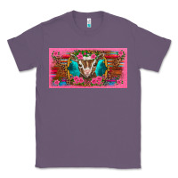 Lavender western baby boer goat pink flowers serape leopard pink glitter patter Classic Tee - BarkalooDesign