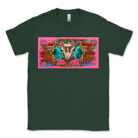 Sports Green western baby boer goat pink flowers serape leopard pink glitter patter Classic Tee - BarkalooDesign