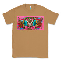 Toasted Coconut western baby boer goat pink flowers serape leopard pink glitter patter Classic Tee - BarkalooDesign