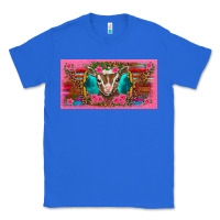 True Royal western baby boer goat pink flowers serape leopard pink glitter patter Classic Tee - BarkalooDesign