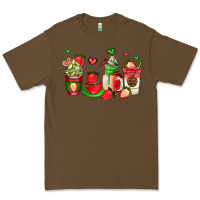 Cacao strawberry coffee cups Premium Tee - AdoDesignShop