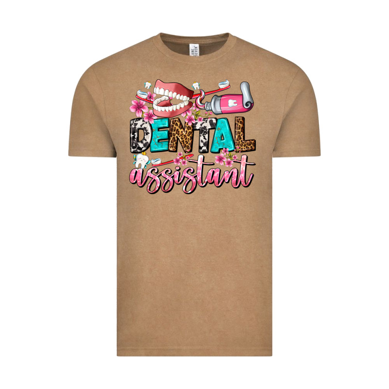 Dental Assistant Vintage Tee by AdoDesignShop | Teevron