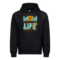 Black Being a Mom makes my life complete Mother's Day Urban Hoodie - CowGirlArtShop