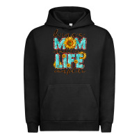 Pigment Black Being a Mom makes my life complete Mother's Day Urban Hoodie - CowGirlArtShop