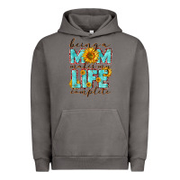 Pigment Tornado Being a Mom makes my life complete Mother's Day Urban Hoodie - CowGirlArtShop