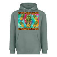 Sage summer pineapple Heavyweight Hoodie - BarkalooDesign
