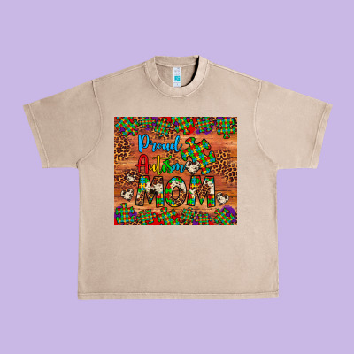 Proud Autism Mom Tumbler Urban Heavy Tee Designed By Artiststas