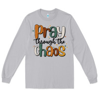 Moon Dust pray throthe chaos Long Sleeve Tee - MaliasSmallBusiness