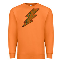 Carrot Western Cactus Lightning Orange Background Premium Sweatshirt - Bettercallsaul