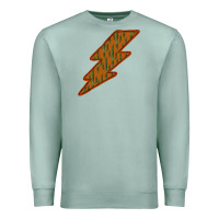 Seafoam Western Cactus Lightning Orange Background Premium Sweatshirt - Bettercallsaul