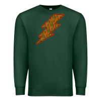 Sports Green Western Cactus Lightning Orange Background Premium Sweatshirt - Bettercallsaul