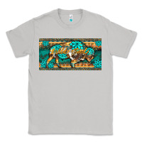 Moon Dust western  bison wild soul turquoise's gemstones  license plate template Classic Tee - BarkalooDesign