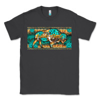 Smoke western  bison wild soul turquoise's gemstones  license plate template Classic Tee - BarkalooDesign