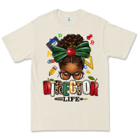 Bone director life afro messy bun Premium Tee - texasbilliewilder