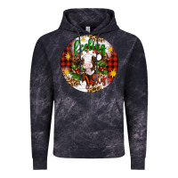 Cloud Black Christmas feeling jolly cow ornament Vintage Hoodie - Artiststas