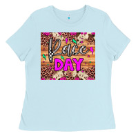 Baby Blue race day Ladies Tee - JahusDesignShop