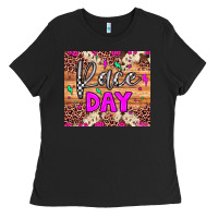 Black race day Ladies Tee - JahusDesignShop