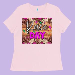 Race Day Ladies Tee Designed By Jahusdesignshop