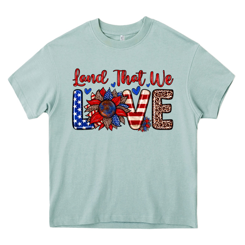 Land That We Love Heavy Core Tee by Zillion Design Studio | Teevron