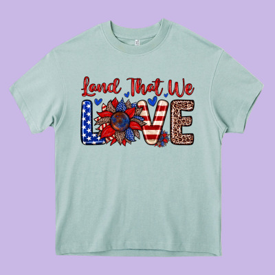 Land That We Love Heavy Core Tee Designed By Zillion Design Studio