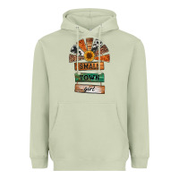 Matcha small town girl western windmill wooden boards Heavyweight Hoodie - Jasminsmagicworld