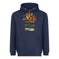 Navy small town girl western windmill wooden boards Heavyweight Hoodie - Jasminsmagicworld