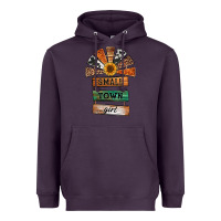 Plum small town girl western windmill wooden boards Heavyweight Hoodie - Jasminsmagicworld