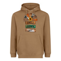 Toasted Coconut small town girl western windmill wooden boards Heavyweight Hoodie - Jasminsmagicworld