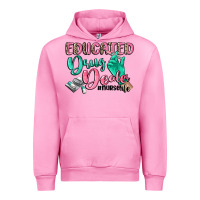 Fuchsia Pink Educated drug dealer Nurse life Urban Hoodie - CowGirlArtShop