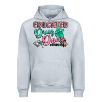 Heather Grey Educated drug dealer Nurse life Urban Hoodie - CowGirlArtShop