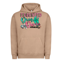 Pigment Burro Educated drug dealer Nurse life Urban Hoodie - CowGirlArtShop