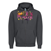 Smoke pre k princess Zipper Hoodie - NancyCooperArtShop