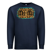 Navy Leopard Pattern Mimi Tried Premium Sweatshirt - Bettercallsaul