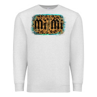Oatmeal Heather Leopard Pattern Mimi Tried Premium Sweatshirt - Bettercallsaul
