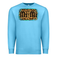 Ocean Blue Leopard Pattern Mimi Tried Premium Sweatshirt - Bettercallsaul