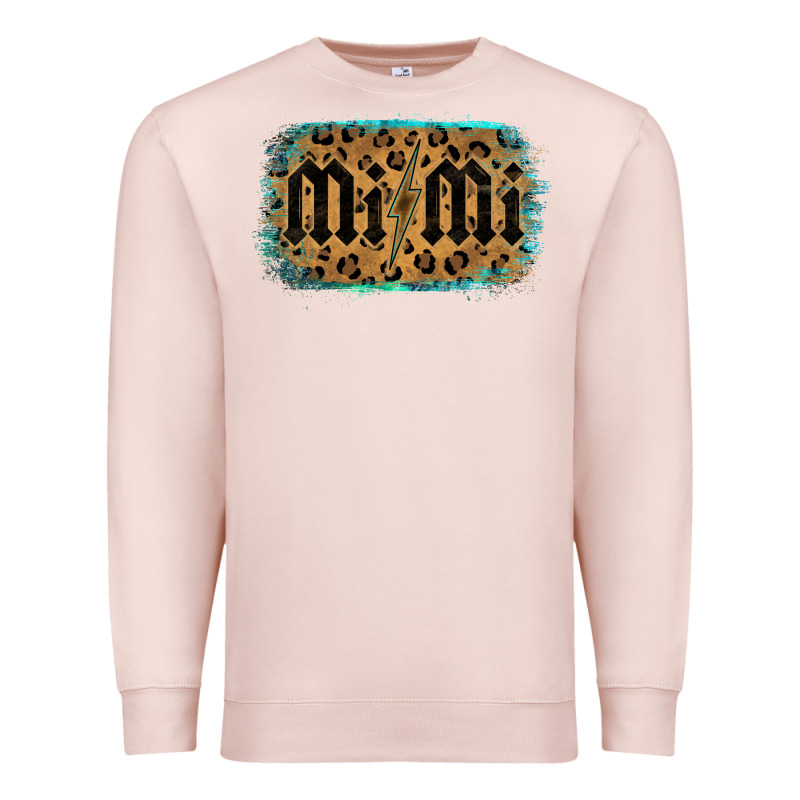 Leopard Pattern Mimi Tried Premium Sweatshirt by Bettercallsaul | Teevron