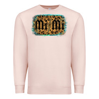 Pale Pink Leopard Pattern Mimi Tried Premium Sweatshirt - Bettercallsaul