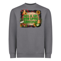 Storm just a girl who loves christmas Heavyweight Sweatshirt - AdoDesignShop