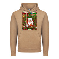 Vintage Coffee Christmas Feeling Jolly Santa Vintage Hoodie - Artiststas