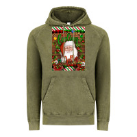 Vintage Olive Christmas Feeling Jolly Santa Vintage Hoodie - Artiststas