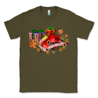 Army Green cowgirl hat with gifts and cookies Classic Tee - AdoDesignShop