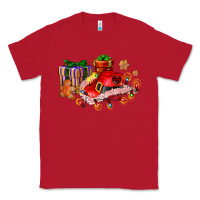 Red cowgirl hat with gifts and cookies Classic Tee - AdoDesignShop