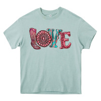 Arona valentine's day love with boots and gemstone Heavy Core Tee - RanaPortraitStore