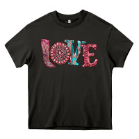 Asphalt valentine's day love with boots and gemstone Heavy Core Tee - RanaPortraitStore